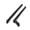 Mini-Black, variant on Black 3dBi Dual Band Signal Booster Mini Wi-Fi Antennas (2.4GHz/5GHz-5.8GHz) with SMA Male Connector for Wireless Camera, Router, Hotspot - 2 Pack