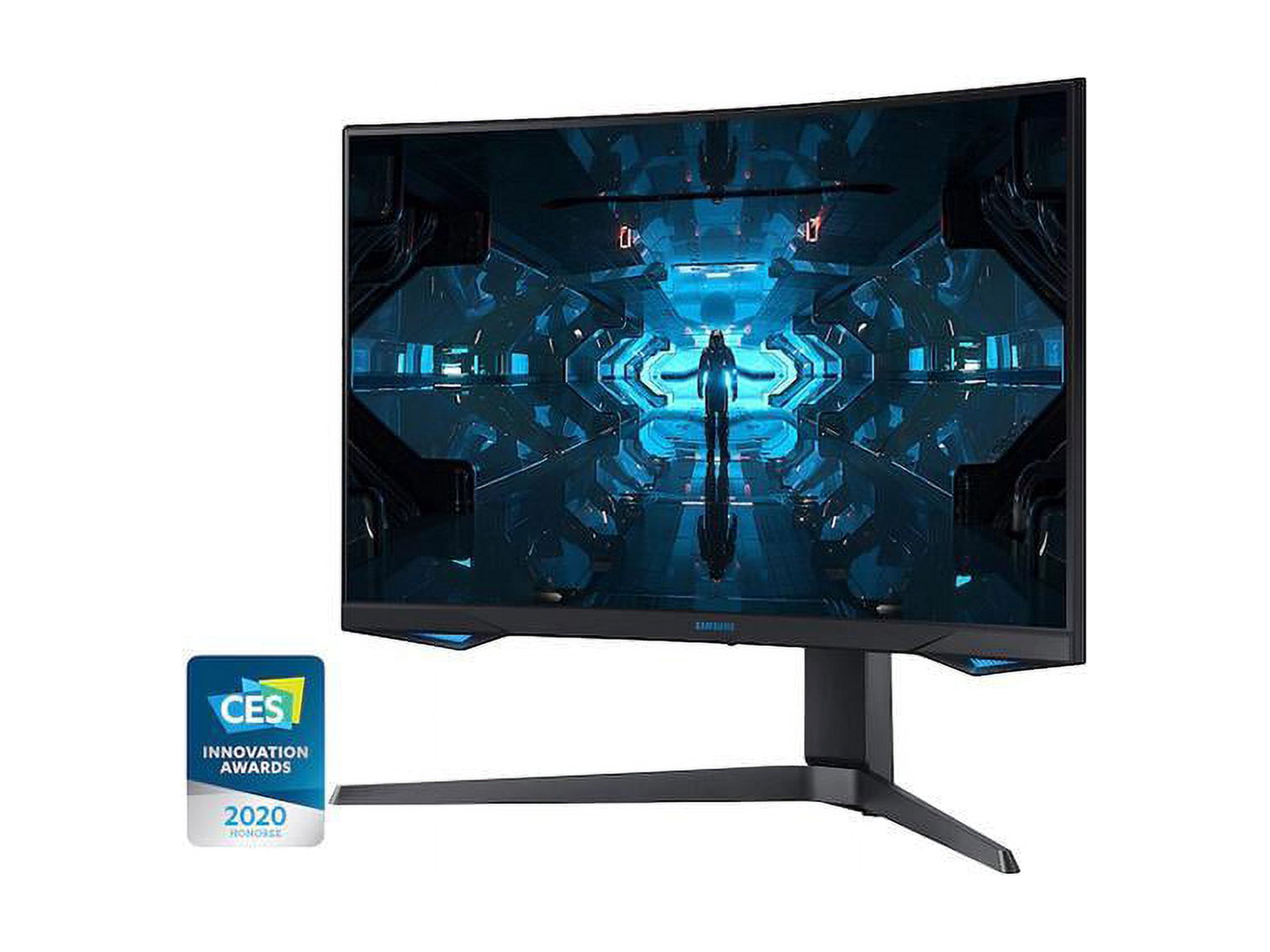 SAMSUNG 32" Class QHD Curved (2,560 x 1,440) Monitor - LC32G75TQSNXZA