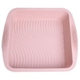 thumbnail image 2 of Travelwant Silicone Square Cake Pan, 8x8 Baking Pan, Brownie Pan - Nonstick Silicone Cake Molds, Silicone Baking Mold for Brownies, Cakes, Rice Crispy Treats and Lasagnas, 2 of 6