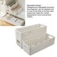 thumbnail image 4 of Bac de Rangement Pliable, Bac de Rangement en Plastique Multifonctionnel Boîte de Rangement Rétractable Empilable Extensible Contenant de Rangement Polyvalent pour Fournitures de Cuisine Maison Bureau, 4 of 7