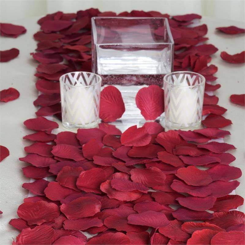 1,000 High Quality Fuchsia Rose Petal Wedding Party Decoration Favor 