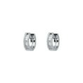 thumbnail image 2 of Moissanite Stud Earrings for Men & Women – 925 Sterling Silver, Screw Back, Diamond Tester Approved, Luxury Gift Box Included - Hoop Cluster, 2 of 3