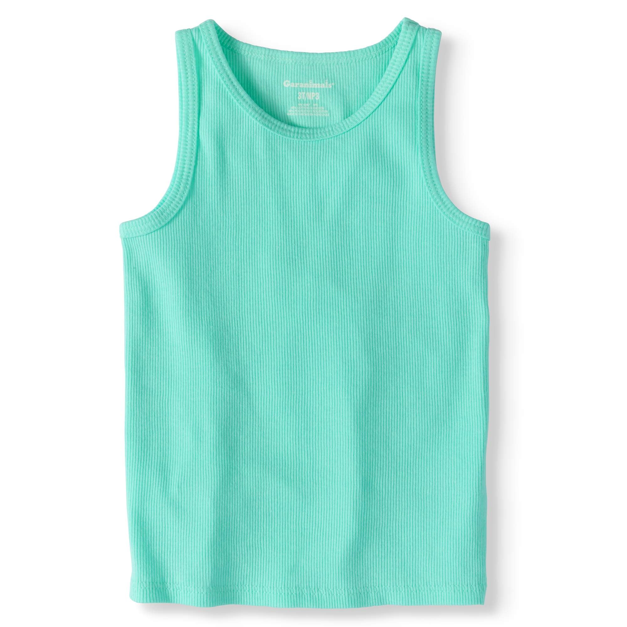 Toddler Girl Solid Rib Tank Top