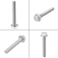 thumbnail image 5 of M8x60mm Hex Flange Bolts 304 Stainless Steel Polishing 10 Pack, 5 of 5
