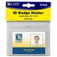 C-line Produits Inc 89732 Porte-Badges d'Identification Horizontale 12 Pack de 5 – image 1 sur 2