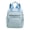 Sky Blue, variant on Women's Multi Purpose Backpack Convertible Crossbody Quilted Shoulder Bag Large Capacity Multi Pocket Daypack With Top Handle Hand Held Single Shoulder Cross Backpack Lightweight Fashion Backpack