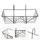 thumbnail image 2 of Colgando Balcón Maceta Soportes Titular de la Caja Soporte Riel Barandilla Estante Patio Cubierta Planta Macetero Contenedor Accesorios, 2 of 8