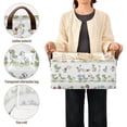 thumbnail image 5 of 2 Pack Collapsible Storage Bins Fabric Shelf Baskets with Handles Closet Organizer Cartoon Ducks Line 16.9x11.4x7.7, 5 of 8