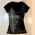 thumbnail image 2 of Vividxx Printed T Shirt Loose Fit Casual Short Sleeve Top With Round Neck Comfortable Soft Tee For Everyday Wear Comfortable, 2 of 5
