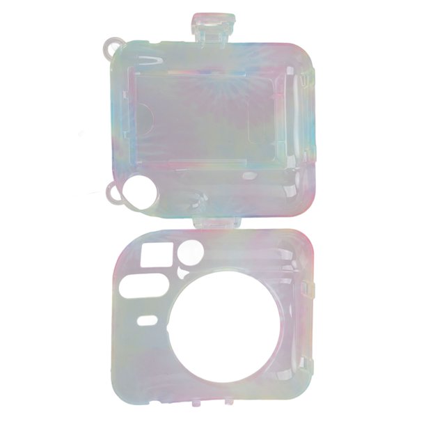 Funda Transparente para Mini 12 Funda Protectora Rígida para PC Transparente con Bolsillo Trasero para Fotos y Correa Desmontable Funda Protectora para Cámara ANGGREK Otros