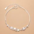 thumbnail image 2 of Star Bracelet Women S 925 Sterling Silver Fashionable Planeta Ajustable (plata), 2 of 7