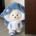 thumbnail image 4 of 20cm Cotton Dolls Clothes Kawaii Shark Hoodie Super Cute Pajama Anime Plush Dress-up Puppet Replacement Cosplay Accessories Toys, 4 of 5