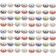 thumbnail image 1 of 100pcs Rhinestone Large Hole Beads Diamond European Beads Garden Decor Beaded Rondelle Slide Spacer Beads Hole: 5mm, 1 of 5