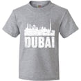 thumbnail image 3 of Inktastic Dubai City Skyline with Grunge Youth T-Shirt, 3 of 5