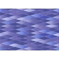thumbnail image 1 of Ahgly Tapis Rectangulaire Lavable en Machine Bleu Ciel, 4 Pieds x 6 Pieds, 1 of 7
