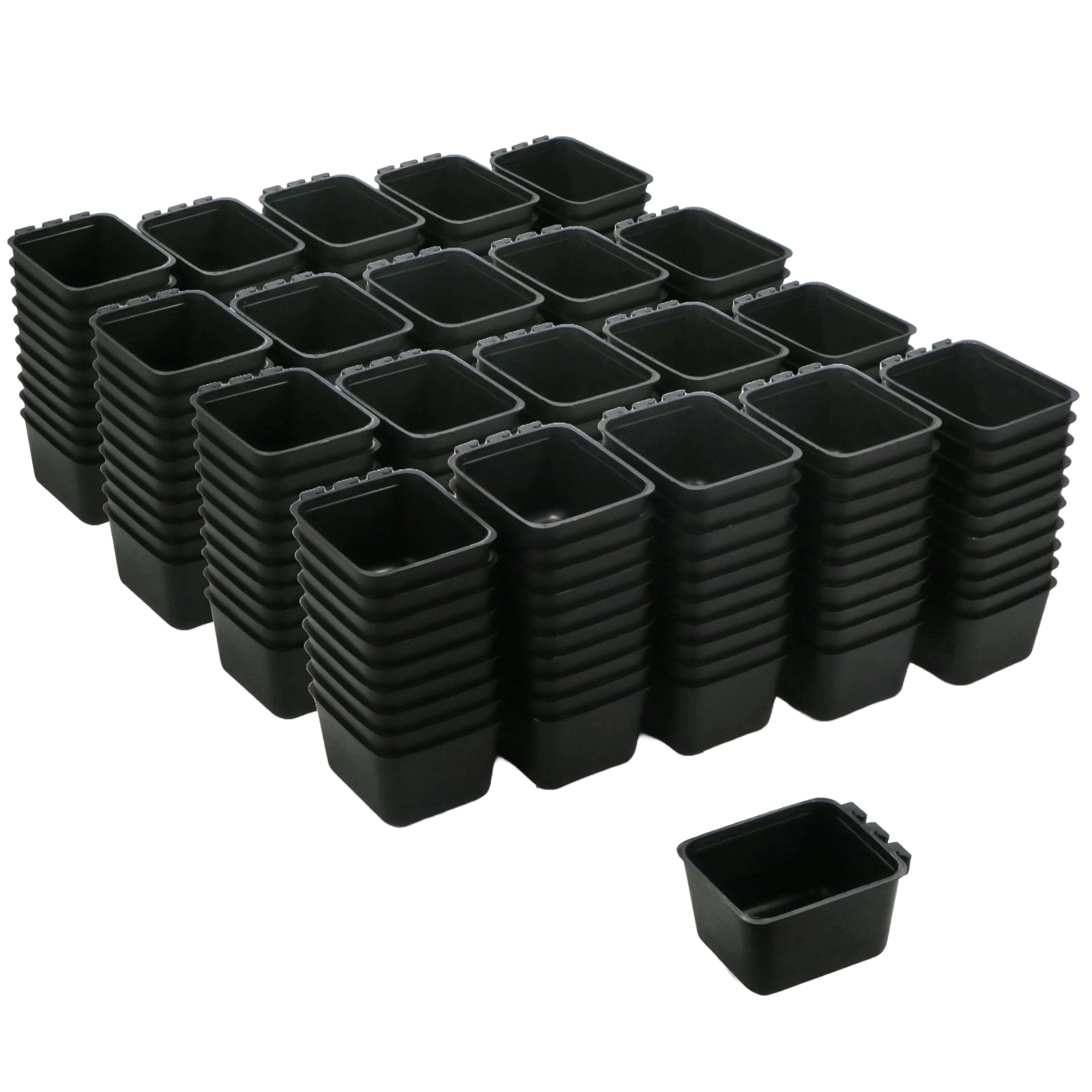 The ROP Shop 300-Pack - Black Cage Cup for Chickens, Dogs, Pheasants, Rabbits Feed & Water