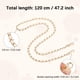 thumbnail image 3 of Correa de Cadena para Bolsa Uxcell [1Pcs] - Correa de Bolsa Cruzada de Metal de 47.2 Pulgadas para Uso en Bolsa y Bolso de Mano - [Dorado Claro y Blanco], 3 of 6