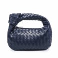 thumbnail image 2 of Bolso de croissant, bolso de mano, bolso de mano para mujer, bolso transfronterizo, bolso tejido a mano más vendido de Amazon, azul oscuro, 2 of 2
