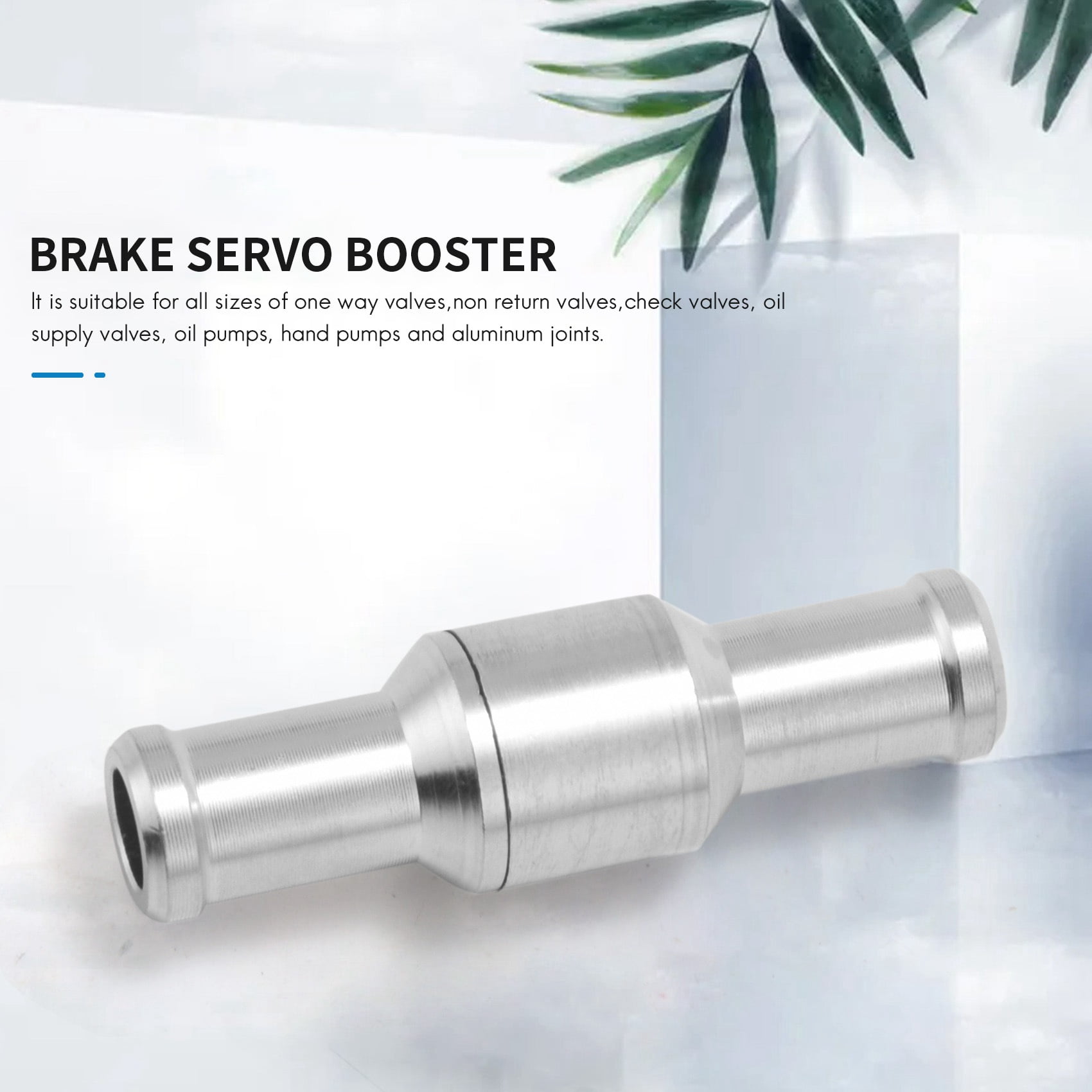 10mm Check Valve Brake Booster No Return Inline One Way Valve Non Return Valve Vacuum Hose