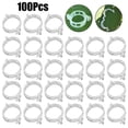 thumbnail image 2 of Mosiee Versatile Plant Support Clips Plastic For Tomato Vines Grafting Plant For Holding Tomatoes Watermelons Outdoor, 2 of 5