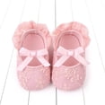 thumbnail image 4 of Lilgiuy Toddler Shoes Baby Girls Cute Fashion Bow Lace Embroidered Non-slip Soft Bottom Shoes Dance Party Dress Baby Shoes, 4 of 5