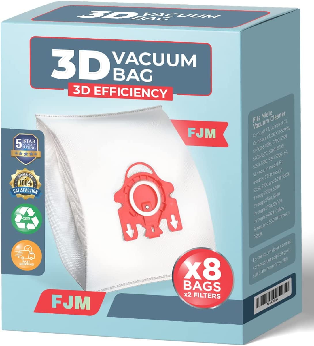 Miele HyClean 3D Vacuum Cleaner Bags | DID.ie - DID Electrical
