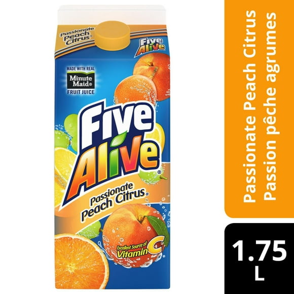 Five Alive  Passionate Peach Citrus 1.75L, 1.75 x L