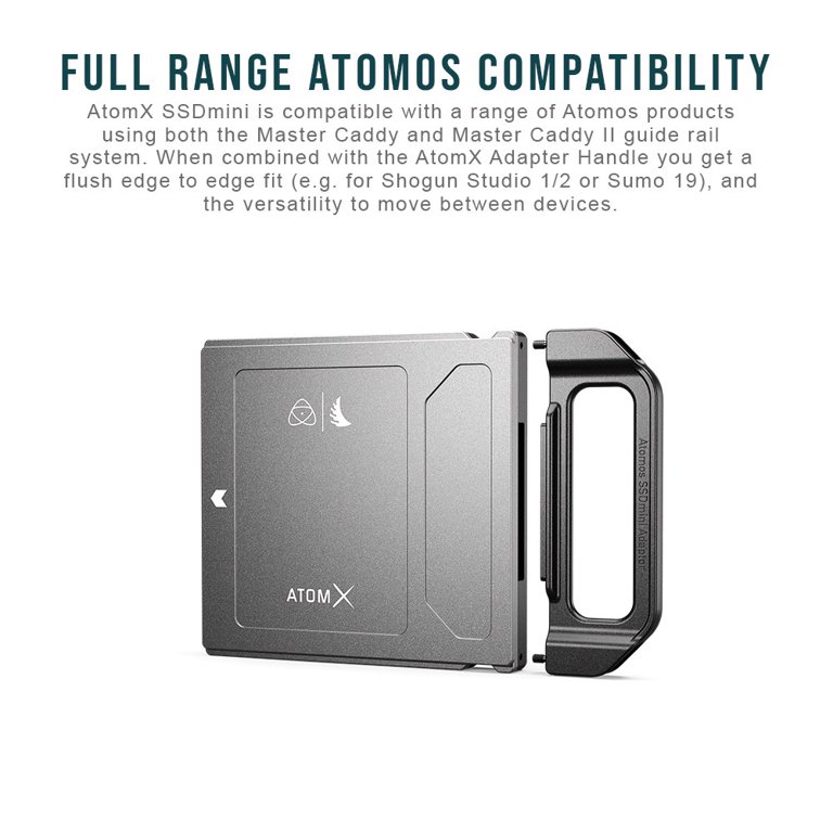 Angelbird AtomX 1TB SSDmini Bundle with Full HDMI Cable for Angelbird AtomX 1TB SSDmini Bundle with Full HDMI Cable for