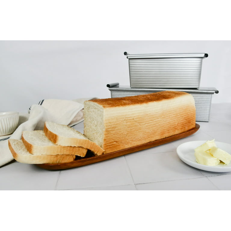 USA Pan usa pan bakeware pullman loaf pan with cover, 13 x 4 inch
