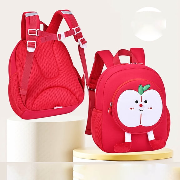 Cute Fruit Design Mini Backpack Lightweight Waterproof Casual Daypack for Daily Commute and Travel