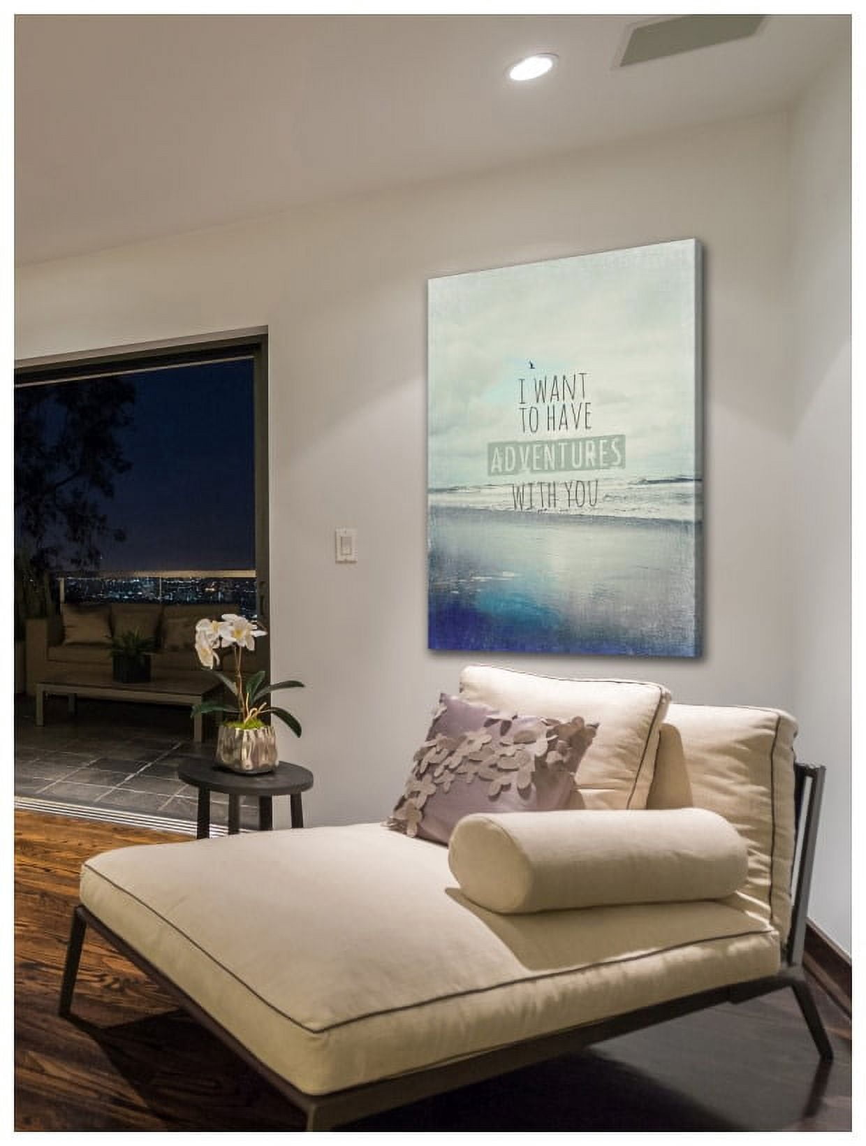 Marmont Hill 'I Want To Have Adventures With You' by Sylvia Cook Painting Print on Wrapped Canvas
