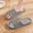 Grey, variant on Bear Pattern Slide Slippers Non- Adorable Cartoon Bear Shower Shoes Women Summer Sandals (Black 8)
