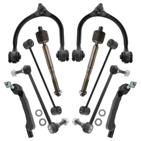 TRQ Front & Rear Steering & Suspension Kit Fits 11-14 Chrysler 300 11-17 Charger PSA32969