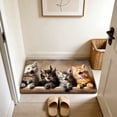 thumbnail image 6 of Lilixerw Cute Mog Floor Mat For Bedroom Porch Hallway Dorm Home Decoration Ideal Gift For Pet Lovers, 6 of 6