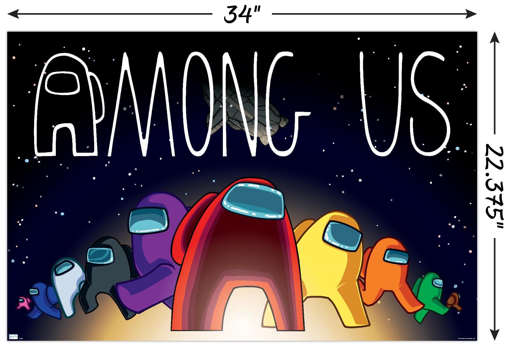 Among Us - Universe Wall Poster, 22.375" x 34"