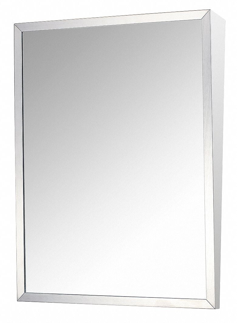 Ketcham Ftm-1630 16" X 30" Surface Mounted Fixed Tilt Washroom Mirror 