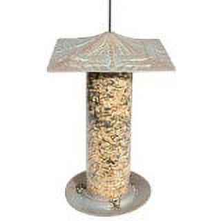 Whitehall Products 30038 12 in. Dragonfly Bird Tube Feeder - Copper Verdi - image 2 of 4