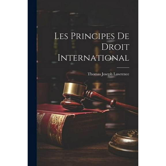 Les Principes De Droit International (Paperback)