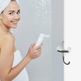 thumbnail image 4 of 2026 Newly Upgraded 2-in-1 No-Drill Hook For Kitchen And Bathroom,270° Rotatable Wall Hooks With Storage Rack, Self Adhesive Bathroom Shower With Hook, 4 of 7