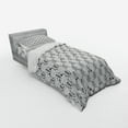 thumbnail image 3 of Ambesonne Tribal Bedding Set 4 Pcs, Arrows Black and White, Queen, Charcoal Grey, 3 of 3