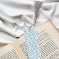 thumbnail image 6 of Kdxio Daisies Flowers Print Metal Tassel Bookmarks,Perfect Gift for Art Lovers and Bookworms Metal Bookmarks for Women, 6 of 8