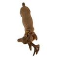 thumbnail image 7 of Felt Brown and White Deer with Faux Fur Scarf Figurine Decoration 10.5 Inch, 7 of 7