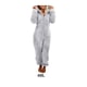 thumbnail image 5 of Pijamas de lana Mullidos Minnieouse con cremallera para Mujer gris 4XL, 5 of 6