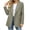 Gray, variant on Luivaraty Blazer for Women Plus Size Business Office Outfits Dressy Casual Double Breasted Buttons Pocket Work Jackets, S-3XL