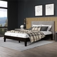 thumbnail image 3 of Steve Silver Nix Full Size Black Wood 53" Platform Bed, 3 of 8