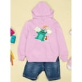 thumbnail image 3 of Happy Autumn Monster And Girl Hoodie Juniors -Image by Shutterstock,  x-Large, 3 of 4