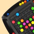 thumbnail image 4 of Ounissouiy Juegos de juguete de entretenimiento de escritorio ABS para juegos de de interacción y desarrollo entre padres e hijos Juguetes Educativos 80 cuentas, 4 of 6