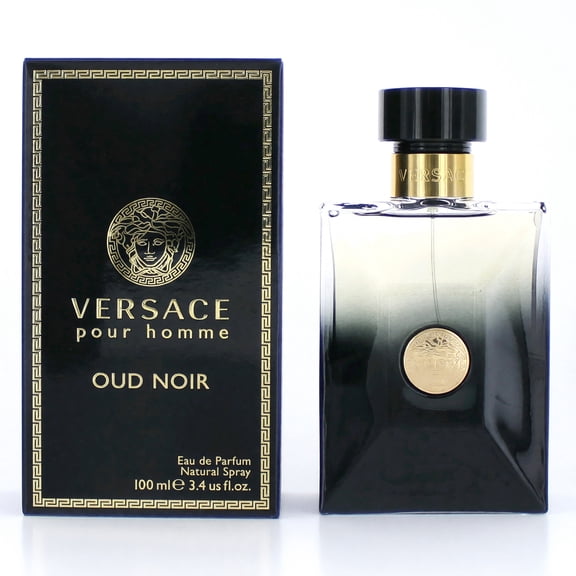 Versace Versace Pour Homme Oud Noir Eau De Parfum Spray for Men 3.4 oz