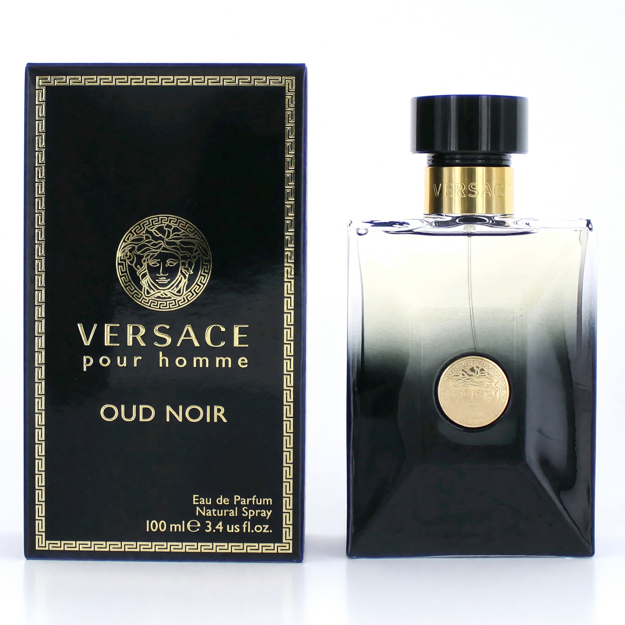 Versace Pour Homme Oud Noir Eau de Parfum, 3.4 oz photo 1