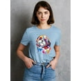 thumbnail image 2 of Pastell Colorful Shih Tzu Dog T-Shirt Women -Weekday Best Designs, Female Large, 2 of 4